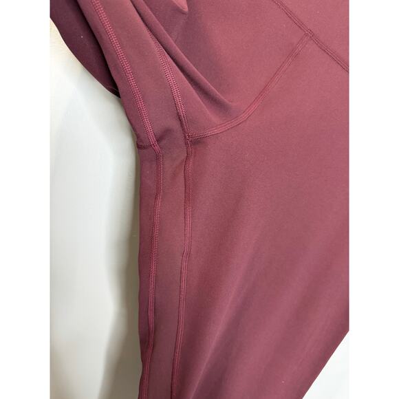 Lululemon Align Pant II 25" Leggings Cassis High Rise Stretch Sz 18 - Picture 12 of 12